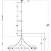 Product Image 14 for Circumstellar Disc Chandelier from Currey & Company