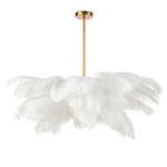 Product Image 1 for Josephine Feather Chandelier from Regina Andrew Design