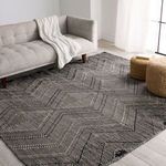 Product Image 8 for Galexia Handmade Tribal Black/ Cream Area Rug from Jaipur 