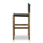 Product Image 4 for Kena Leather Black Counter Stool from Four Hands
