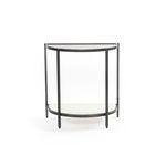 Grace End Table Grey Smoked Glass image 3