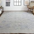 Product Image 4 for Elias Textured Blue / Gray Area Rug - 10' x 14' from Feizy Rugs