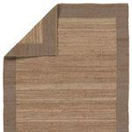 Product Image 9 for Query Handmade Bordered Brown Rug 18" x 18" from Jaipur 