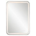 Product Image 6 for Crofton Lighted Nickel Vanity Mirror from Uttermost