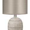 Product Image 3 for Prairie Table Lamp in Beige & Off White Patterned Ceramic from Jamie Young