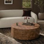 Product Image 4 for Hudson Dark Bark Paper Round Coffee Table from Four Hands