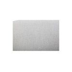 Macro shot capturing fabric upholstery’s tightly woven texture in off-white color