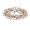 Product Image 4 for Crystal Bud Large Ring Chandelier from Currey & Company