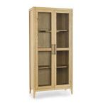 Product Image 1 for Aspen Curio Cabinet in Natural Brown from Classic Home Furnishings