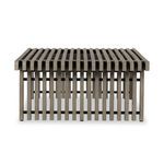 Product Image 4 for Haskell Cream Wooden Outdoor Coffee Table - Weathered Grey from Four Hands