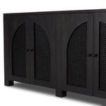 Product Image 29 for Tilda Black Wash Mango Cane 6 Door Sideboard from Four Hands