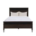 Product Image 2 for Andrea Bed Dark Stained Oak Queen from Gabby