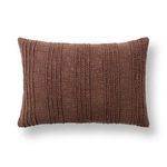 Product Image 1 for Gratitude Mahogany Cotton Fabric Throw Pillow from Classic Home