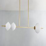 Product Image 4 for Barrow 2-Light Island Light - Aged Brass from Hudson Valley