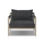 Product Image 8 for Sherwood Fiqa Boucle Slate Modern Outdoor Light Wood Chair from Four Hands