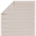 Product Image 11 for Theorem Indoor / Outdoor Striped Taupe / Cream Rug 8' x 10' from Jaipur 