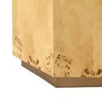 Product Image 3 for Octavia Lacquered Burl Geometric Side Table from Villa & House