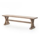 Product Image 4 for Tuscanspring Dining Bench Sundried Whea from Four Hands