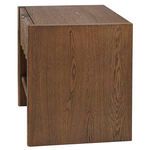 Product Image 7 for Finley Small Fluted Brown Sugar Oak Nightstand from Jamie Young