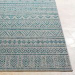 Product Image 8 for Eagean Aqua / Light Gray Indoor / Outdoor Rug from Surya