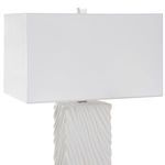 Product Image 7 for Pillar White Marble Table Lamp from Uttermost