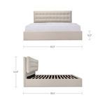 Product Image 21 for Sebastion Storage Bed from Moe's