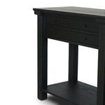 Product Image 7 for Gardendale Stained Black Oak Console Table from Four Hands