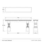 Product Image 10 for Ayni Console from Arteriors