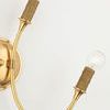 Product Image 10 for Amboy 10-Light Aged Brass Flush Mount Light from Hudson Valley