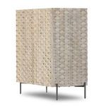 Product Image 3 for Raffael Carved Stonewash Grey Bar Cabinet from Four Hands
