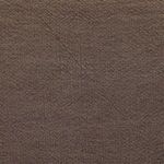Close-up of Broadway Coffee flax linen fabric texture on banquette cushion