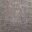 Rosemarie Graphite Multi traditional power-loomed rug with muted purple and beige antique-inspired distressed pattern