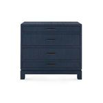 Front view of Florence Large 4-Drawer dresser showing symmetrical drawer layout