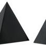 Product Image 3 for Black Concrete Pyramid from Currey & Company