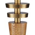 Product Image 6 for Woodville Retro Wood Table Lamp from Currey & Company