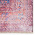 Product Image 3 for Menowin Medallion Blue/ Orange Area Rug from Jaipur 