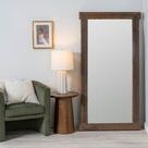 Product Image 2 for Gabriella Walnut Wood Floor Mirror from Cooper Classics