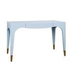 Product Image 2 for Tapered Leg, One Drawer Desk With Antique Brass from Worlds Away