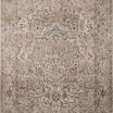 Close-up showing the rug’s texture and tightly woven polyester fibers with subtle color gradations