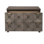 Product Image 3 for Large Greige Walnut Musashi 2 Drawer Console from Noir