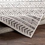 Product Image 6 for Eagean Black Geometric Indoor / Outdoor Rug from Surya