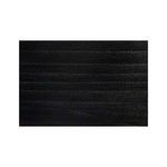 Close-up of charcoal black wood grain texture on Remo chair seat