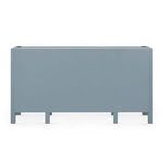 Rear view of Sara 9-Drawer Cabinet showing solid back panel and leg design