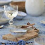 Product Image 2 for Brisa Mini Shallow Ceramic Stoneware Bowl, Set of 6 - Ria Blue from Costa Nova