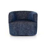 Mila Swivel Chair - Comal Azure image 3