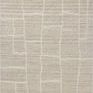 Asha Dove Rug in neutral tones with organic, irregular grid pattern and subtle texture