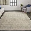Product Image 13 for Marquette Beige / Gray Traditional Area Rug - 2' x 3' from Feizy Rugs