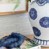 Product Image 3 for Blue & White Multi Flowers Porcelain Temple Jar from Legend of Asia