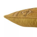 Product Image 6 for Sagira Tribal Gold/ Dark Gray Throw Pillow 22 inch from Jaipur 