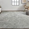 Product Image 3 for Elias Textured Gray / Green Area Rug - 9' x 12' from Feizy Rugs